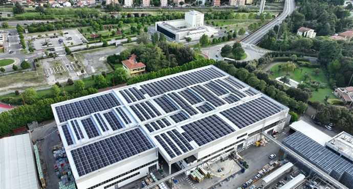 Impianto fotovoltaico La Cesenate Conserve Alimentari