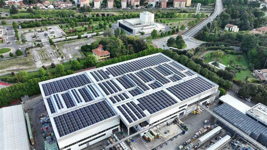 Impianto fotovoltaico La Cesenate Conserve Alimentari