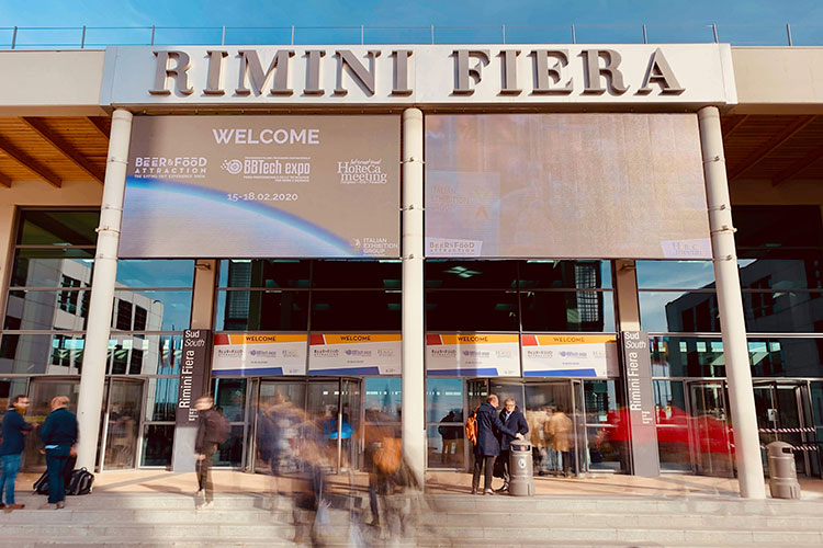 Ingresso sud Fiera di Rimini